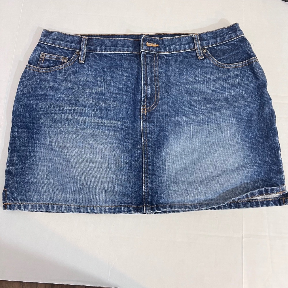 Arizona Denim Mini Skirt Womens 13 Blue Jean Faded Casual Y2K